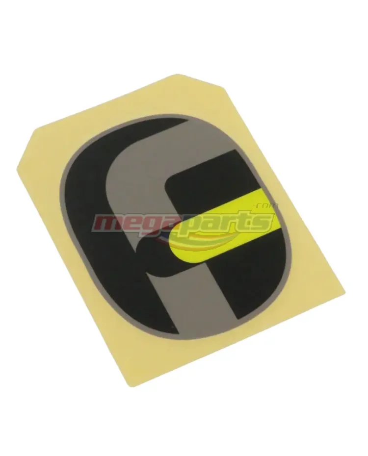 สติ๊กเกอร์ฝาข้างขวา FAZZIO 125 2024 (YAMAHA) รถสีน้ำตาล-เหลือง