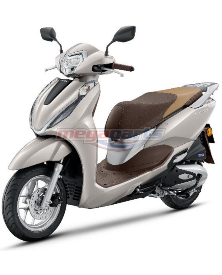ชุดสีทั้งคัน LEAD 125 2025 NH-C46P สีขาว WHT