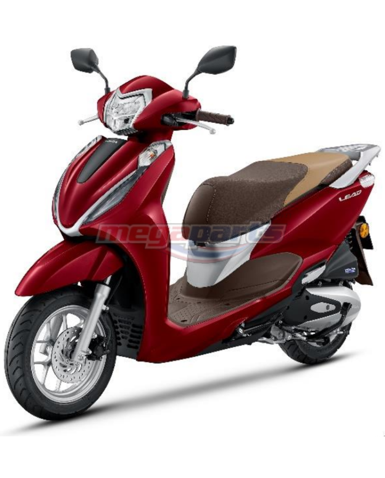 ชุดสีทั้งคัน LEAD 125 2025 R-368C ล้อแม็ก สตาร์ตมือ CBS สีแดง RED