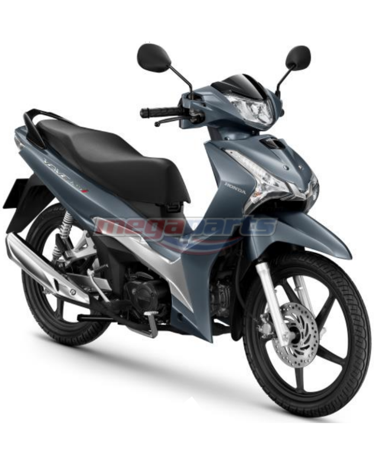ชุดสีทั้งคัน WAVE 125i 2024 NH-C34M ล้อแม็ก ดิสก์เบรกหน้า สตาร์ตมือ รถสีเทา GRY