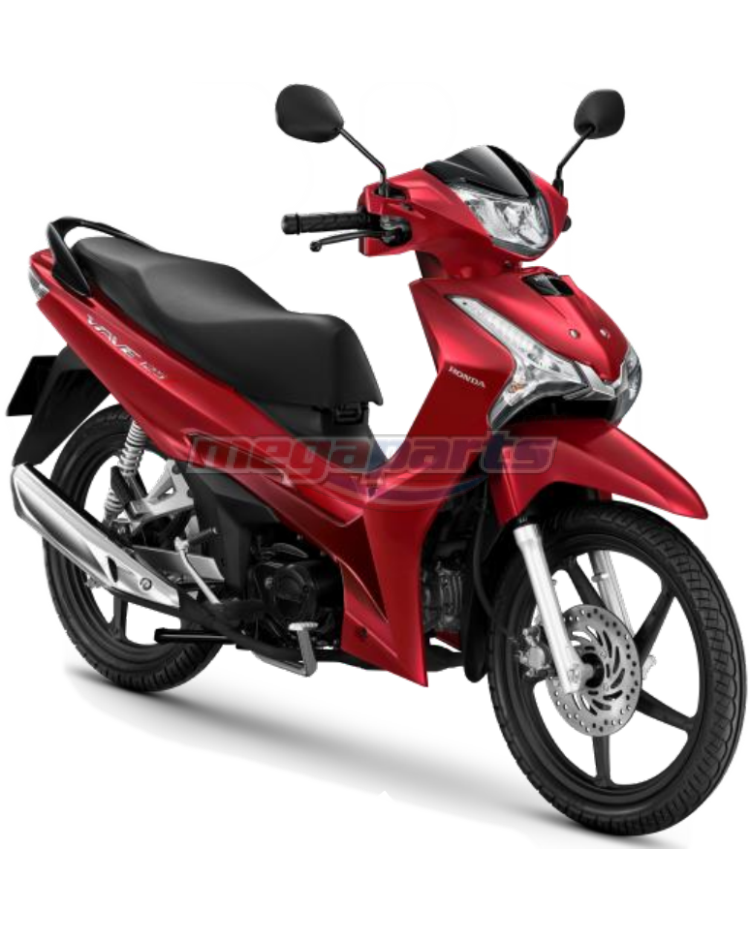 ชุดสีทั้งคัน WAVE 125i 2023 R-397C ล้อแม็ก รถสีแดง RED