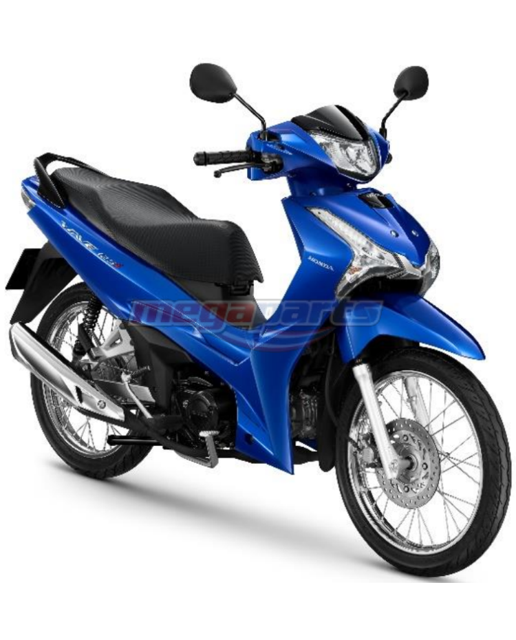 ชุดสีทั้งคัน WAVE125i 2022 PB-407P ล้อซี่ลวด รถสีน้ำเงิน BLU