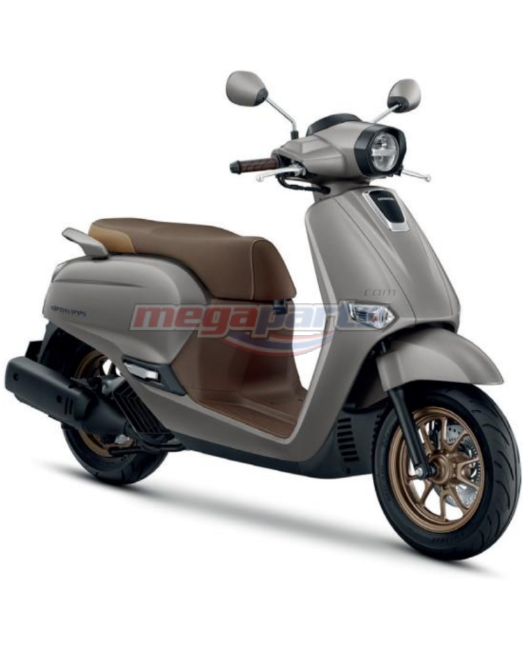 ชุดสีทั้งคัน GIORNO+ 125 2026 NH-B89M (ABS) รถสีเทา-น้ำตาล GBR