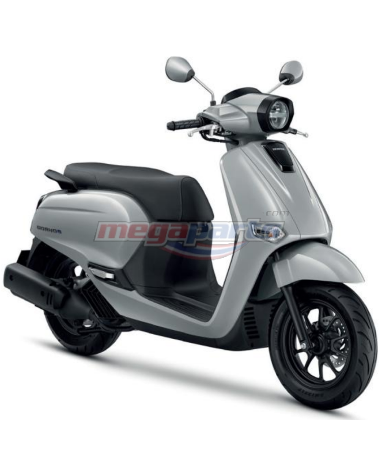 ชุดสีทั้งคัน GIORNO+ 125 2026 NH-C53P (CBS) รถสีเทา-ดำ G-B
