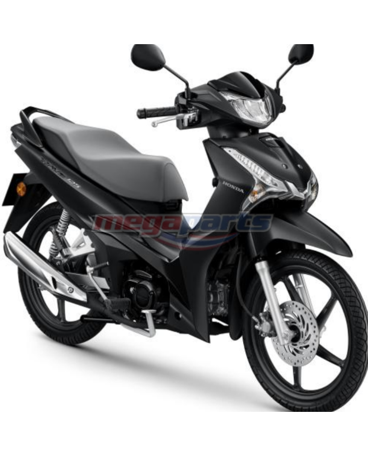 ชุดสีทั้งคัน WAVE 125 2025 NH-436M ล้อแม็ก ดิสก์เบรกหน้า สตาร์ตมือ รถสีดำ BLK
