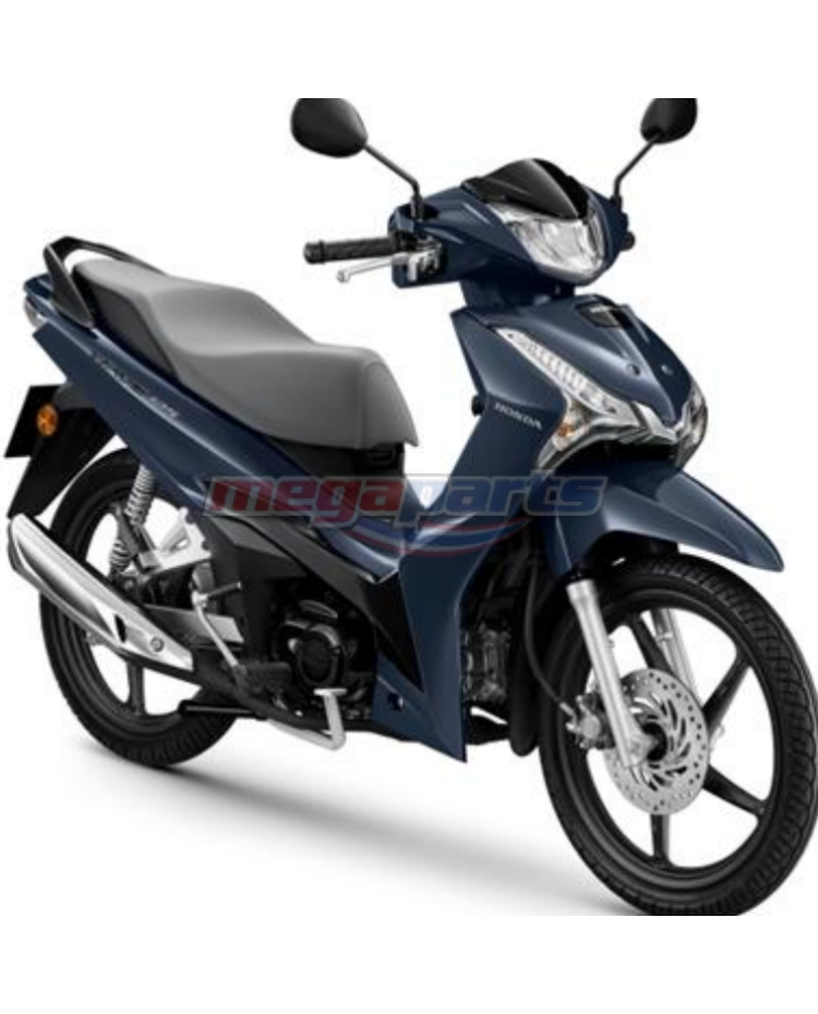 ชุดสีทั้งคัน WAVE 125 2025 NH-D12P ล้อแม็ก ดิสก์เบรกหน้า สตาร์ตมือ รถสีน้ำเงิน-ดำ BUB