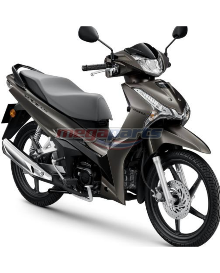 ชุดสีทั้งคัน WAVE 125 2025 YR-365M ล้อแม็ก ดิสก์เบรกหน้า สตาร์ตมือ รถสีน้ำตาล-ดำ BRB