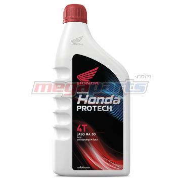 น้ำมันเครื่อง 4T PROTECH MA30 1L MA (HONDA) ขวดขาวฝาแดง