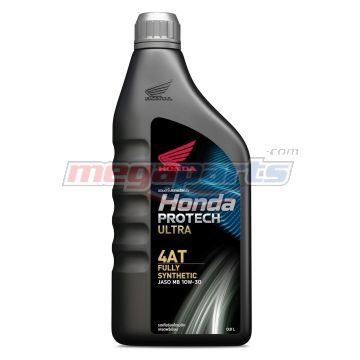 น้ำมันเครื่อง 4AT PROTECH ULTRA 10W-30 0.8L MB (HONDA) (SYN 100%) ขวดดำฝาเทา