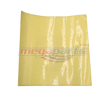 สติ๊กเกอร์ใสติดป้ายทะเบียน,พรบ เหลี่ยม 11.5x11.5 CM