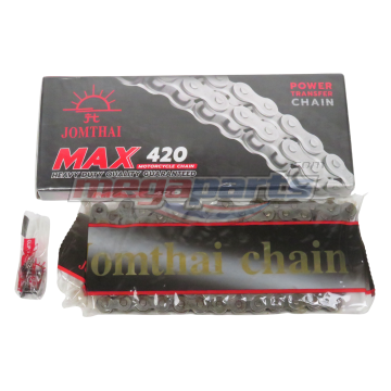 โซ่ล้อ 420-112L (JT) สีดำ