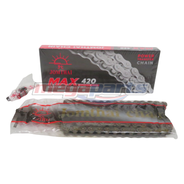 โซ่ล้อ 420-108L (JT) สีดำ