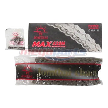 โซ่ล้อ 428H-124L (JT) สีดำ