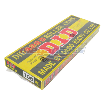 โซ่ล้อ 428D-106L (DID) สีดำ