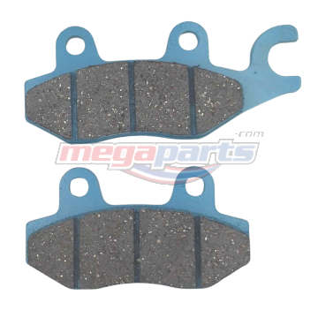 ผ้าดิสเบรคหน้า AKIRA (YSK) สีฟ้า