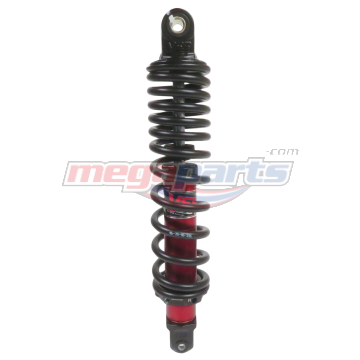 โช้คหลังแก๊ส (เดี่ยว) CLICK 125i (2012-2013) DTG-PLUS 330mm. (YSS) แดง/ดำ