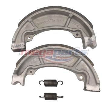 ผ้าเบรค CLICK (YSK SUPER) แพ็ค+สปริง