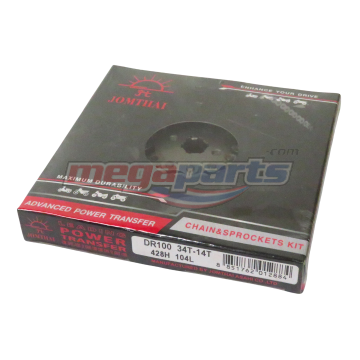 โซ่สเตอร์ชุด DREAM 14-34-104 (JT) สีดำ