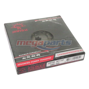 โซ่สเตอร์ชุด DREAM 14-36-104 (JT) สีดำ