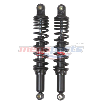 โช้คหลังแต่ง L/R WAVE 110i (2012-2017) TOP-PLUS 340mm. (YSS) ดำ/ดำ