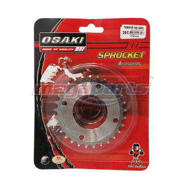 สเตอร์หลัง 420 WAVE 125 (หัวเถิก) 29T (OSAKI) กลึงเลส