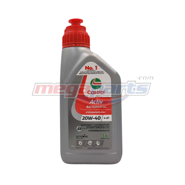 น้ำมันเครื่อง+เฟืองท้าย 4AT ACTIV 20W-40 0.8L MB (CASTROL)