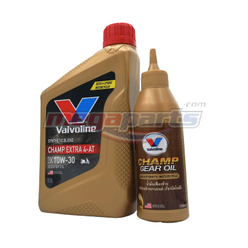 น้ำมันเครื่อง+เฟืองท้าย 4AT CHAMP EXTRA 10W-30 0.8L MB (VALVOLINE)