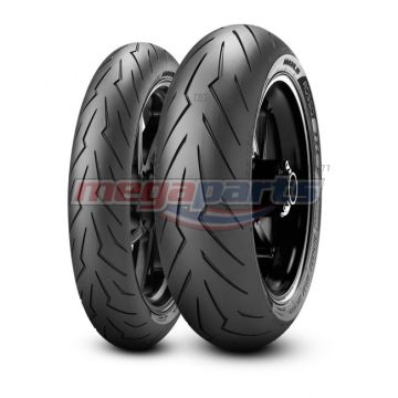 ยางนอก 120/70ZR-17 (PIRELLI) DIABLO ROSSO III TL F 58W (D)