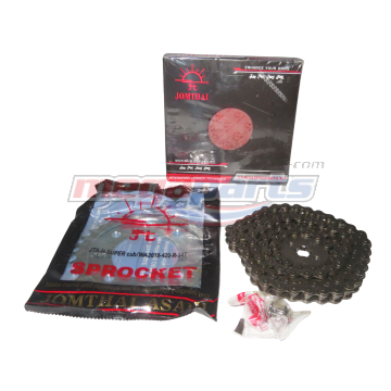 โซ่สเตอร์ชุด 420 SUPER CUB 110 (2018-2023) (ไฟกลม) 14-34-106 (JT)