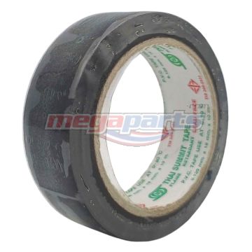 ผ้าเทป 0.125x19x10 (HM) สีดำ มอก.
