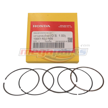 แหวนลูกสูบ WAVE 110i (2021-2024) (LED) # 1.00 (HONDA) (RIKEN)