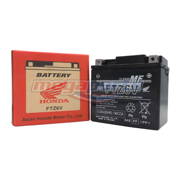 แบตเตอรี่ PCX 125 FTZ6V (HONDA)