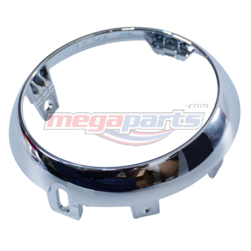 ขอบไฟหน้า SUPER CUB 110 (2018-2024) (ไฟกลม) (HONDA) ชุบโครเมี่ยม