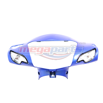 ฝาครอบแฮนด์หน้า WAVE 100S 2006 (Di,U-BOX) (HONDA) สีน้ำเงิน PB325C