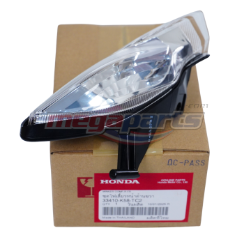 ไฟเลี้ยวชุดหน้าขวา WAVE 110i (2019-2020) (LED) (HONDA) สีใส