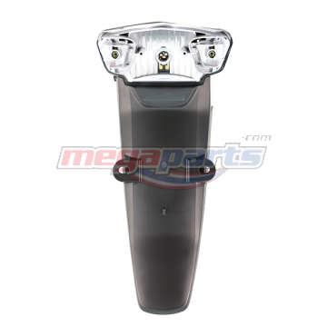 บังโคลนหลัง WAVE 100 (2005-2006) (U-BOX) (HONDA) สีดำ NH1