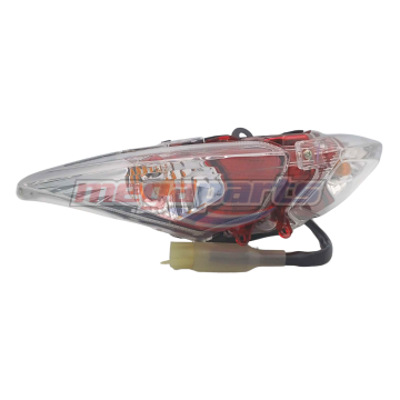 ไฟท้ายชุด WAVE 125i (2012-2017) (ปลาวาฬ) (HONDA) แดง/ใส