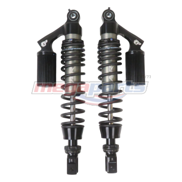 โช้คหลังแก๊ส L/R FORZA 300 AIR-SERIES 400MM. (PROFENDER) ดำ/ดำ/แท้งดำ