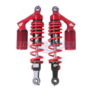 โช้คหลังแก๊ส L/R WAVE 125i (2019-2021) (LED) AIR 330MM. (PROFENDER) ดำ/แดง/แท้งแดง