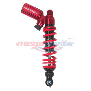 โช้คหลังแก๊ส (เดี่ยว) GIORNO+ 125 (2023-2025) X-SERIES 320MM. (PROFENDER) ดำ/แดง/แท้งแดง