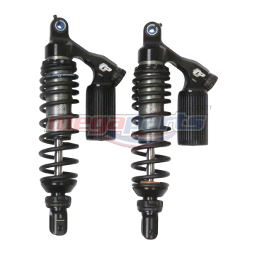 โช้คหลังแก๊ส L/R PCX 160 (2021-2024) X-SERIES 335MM. (PROFENDER) ดำ/ดำ/แท้งดำ