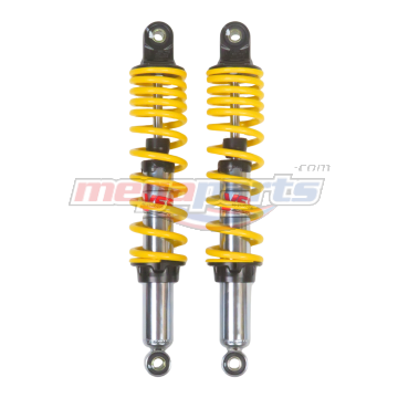 โช้คหลังแต่ง L/R WAVE 125i (ปลาวาฬ) TOP-PLUS 340MM. (YSS) เงิน/เหลือง