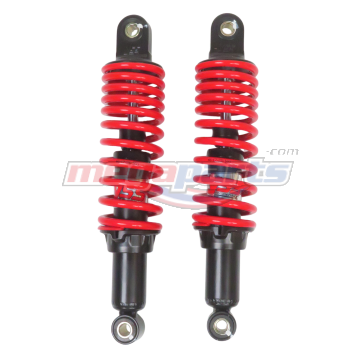 โช้คหลังแต่ง L/R FINN 115i 2018 TOP-PLUS HEAVY DUTY 280MM. (YSS) ดำ/แดง