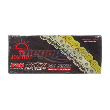 โซ่ล้อ 520 ZSMX BB-120RL (JT) X-RING สีเงิน