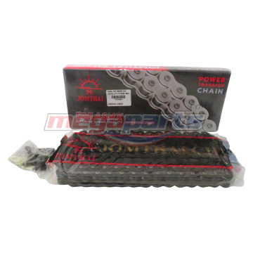 โซ่ล้อ 525 ASMX DD-120DL (JT) X-RING สีดำ