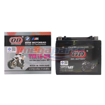 แบตเตอรี่ YTX12-BS (OD)