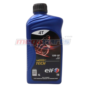 น้ำมันเครื่อง 4T MOTO 4 TECH 10W-50 1L MA2 (ELF) (SYN 100%)