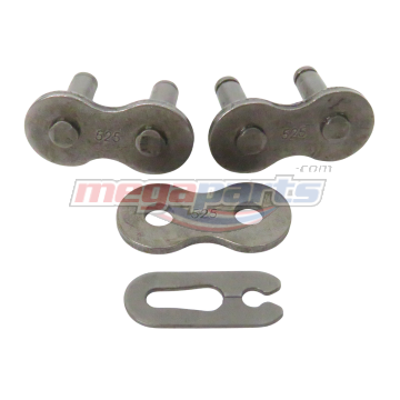 ข้อต่อโซ่ 525 ASMX BB 1DL (JT) X-RING สีเงิน