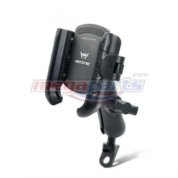ที่จับมือถือ MT-QD03 (MOTOTEC) ทรงสูงยึดแฮนด์บาร์