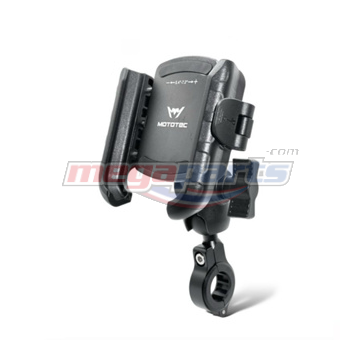 ที่จับมือถือ MT-QD04 Plus (MOTOTEC) ทรงสูงยึดแฮนด์บาร์
